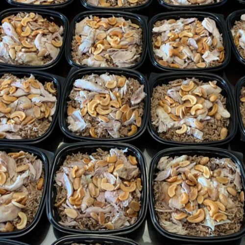 Distribute food meals